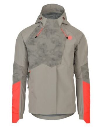 Agu Commuter Tech Rain Jacket Regnjakke Herre Vis Red Reflection