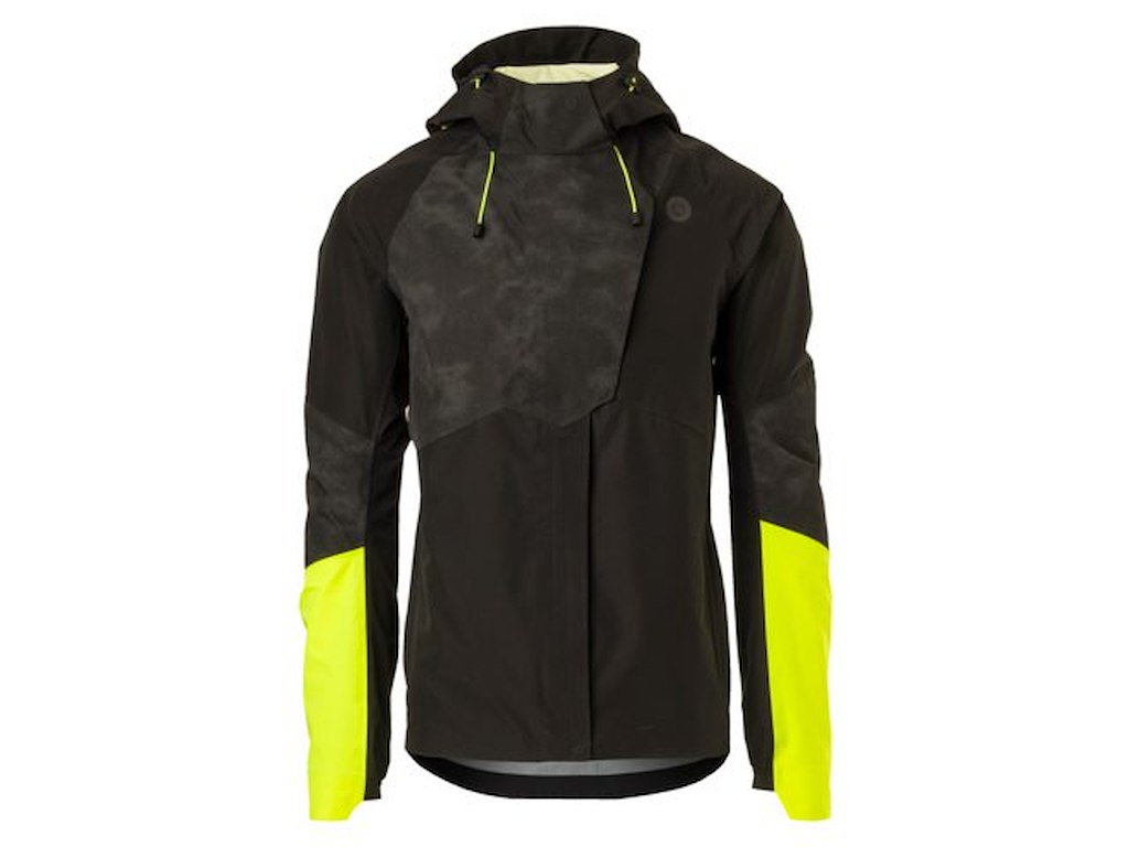 Agu Commuter Tech Rain Jacket Regnjakke Herre Vis Reflection