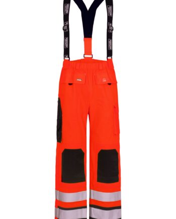 Brandhæmmende Vis Regnbukser Kraftig Kvalitet Til Kvinder Vis Rød Navy