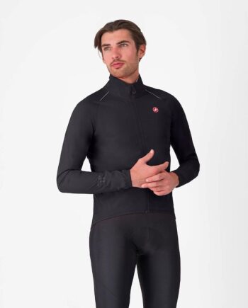 Castelli Emergency Rain Jacket Regnjakke Light Black