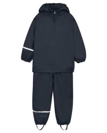 Celavi Børne Regnsæt Fleece Dark Navy 120