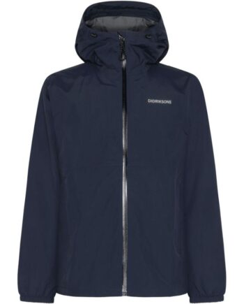 Didriksons Dario Regnjakke Herre Mørkeblå