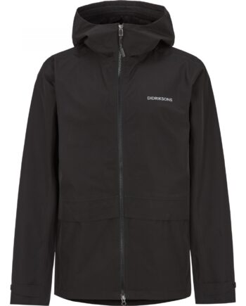 Didriksons Nordic Regnjakke Herre Sort