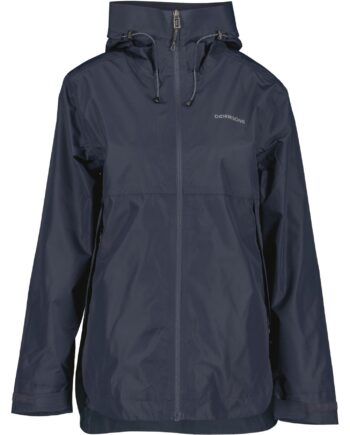 Didriksons Tilde Regnjakke Dame Mørkeblå