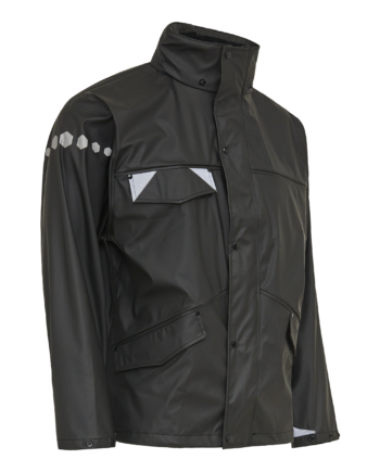 Dry Zone Lux Regnjakke Sort