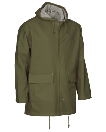 Elka Elements Unisex Regnjakke Oliven