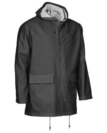 Elka Elements Unisex Regnjakke Sort