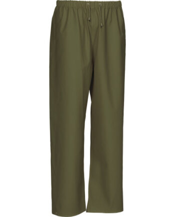 Elka Outdoor Regnbukser Pvc Olivengrøn Str