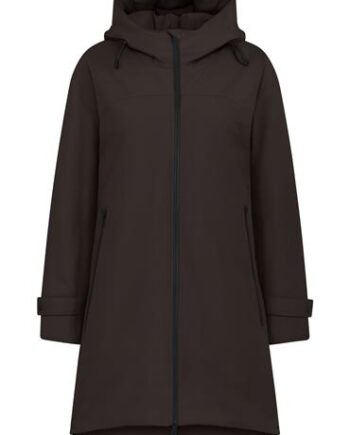 Etage Regnjakke Mørkebrun 598