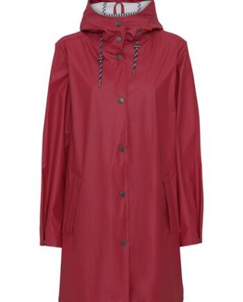 Etage Regnjakke Rød