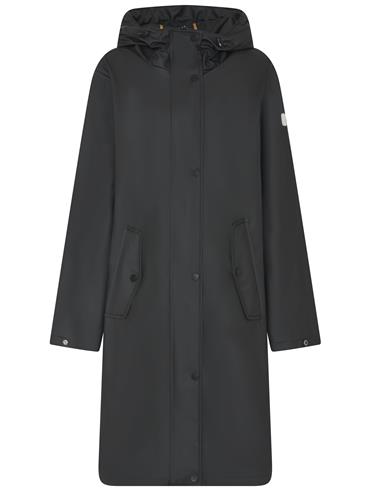 Etage Regnjakke Sort