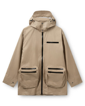 H2o Fagerholt Regnjakke Tech3 Sand