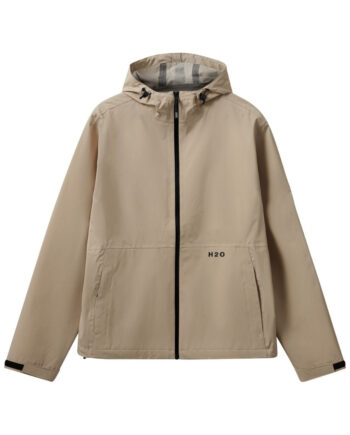 H2o Regnjakke Bornholm Warm Grey