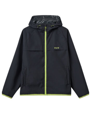 H2o Regnjakke Rømø Festival Navy Lime