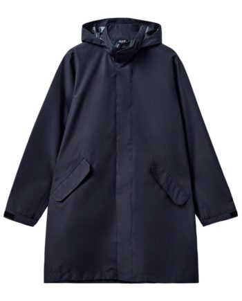 H2o Regnjakke Rømø Long Unisex Navy