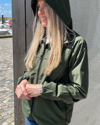 H2o Regnjakke Rømø Unisex Army
