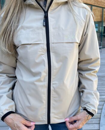 H2o Regnjakke Rømø Unisex Warm Grey