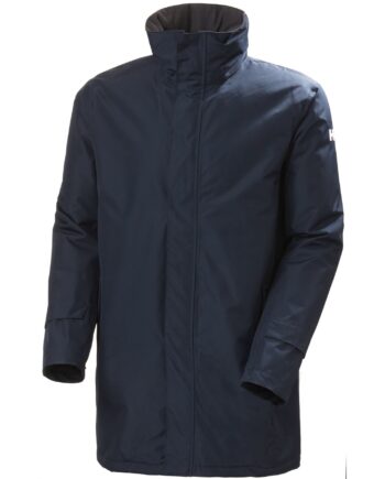 Helly Hansen Dubliner Insulated Long Regnjakke Herre Navy