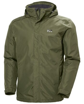 Helly Hansen Dubliner Insulated Regnjakke Herre Grøn