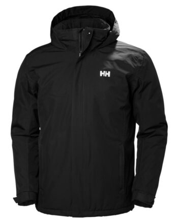 Helly Hansen Dubliner Insulated Regnjakke Herre Sort