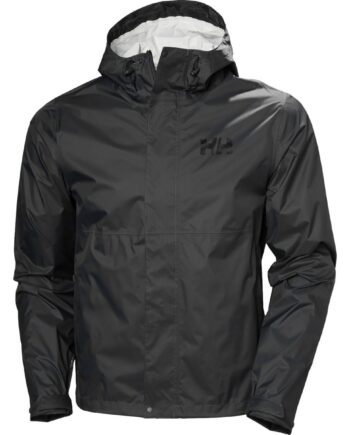 Helly Hansen Loke Regnjakke Herre Sort