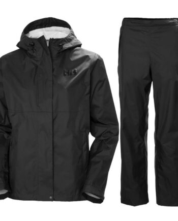 Helly Hansen Loke Regnsæt Dame Sort