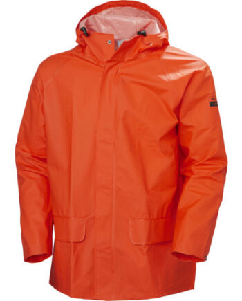 Helly Hansen Mandal Regnjakke Mørkorange Str