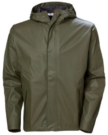 Helly Hansen Moss Regnjakke Herre Mørkegrøn