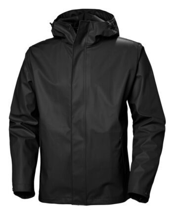 Helly Hansen Moss Regnjakke Herre Sort