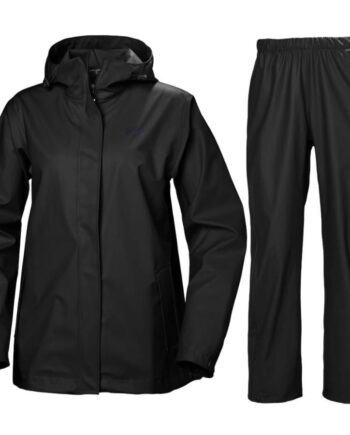 Helly Hansen Moss Regnsæt Dame Sort