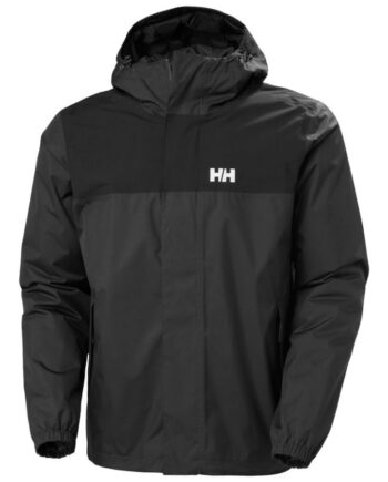 Helly Hansen Vancouver Regnjakke Herre Sort