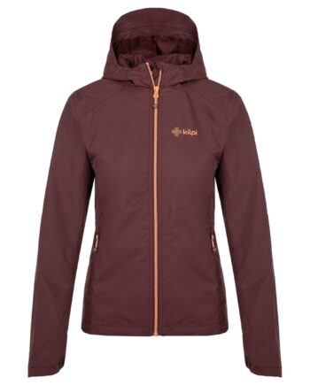 Kilpi Sonna Regnjakke Dame Mørkerød