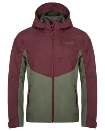 Kilpi Sonna Regnjakke Herre Mørkerød