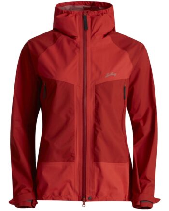 Lundhags Padje Light Waterproof Jacket Regnjakke Dame Rød