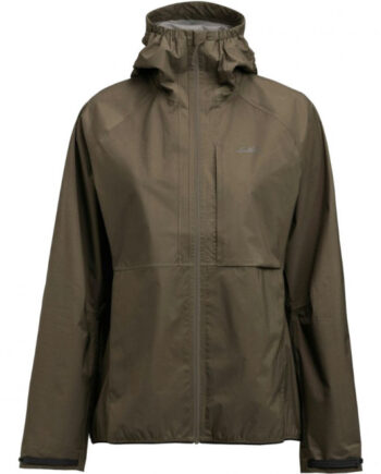 Lundhags Tived Waterproof Jacket Regnjakke Dame Grøn