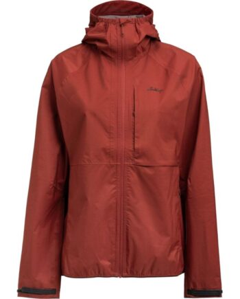 Lundhags Tived Waterproof Jacket Regnjakke Dame Rød