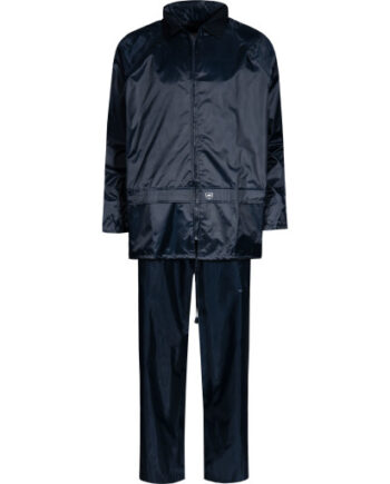 Lyngsøe Nylon Regnsæt Marineblå Str