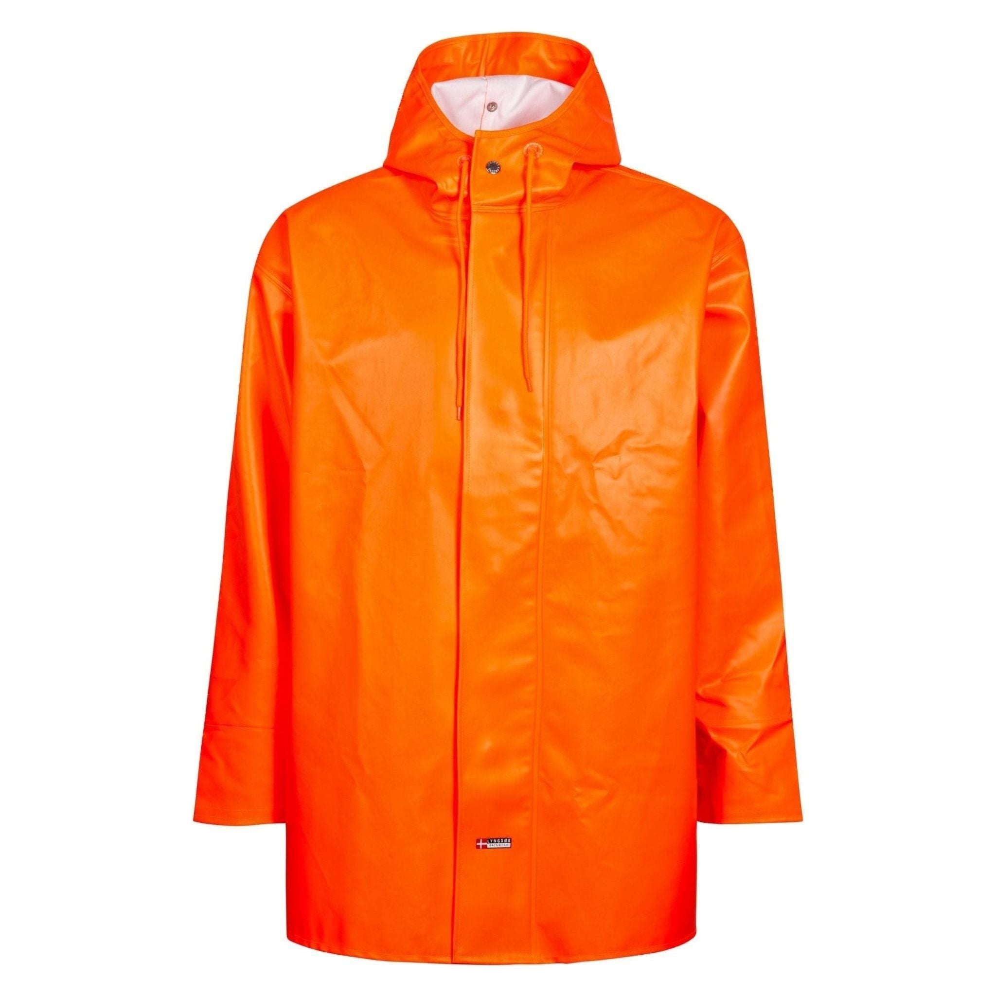 Lyngsøe Regnjakke Ekstra Kraftig Pvc Kvalitet Lr448