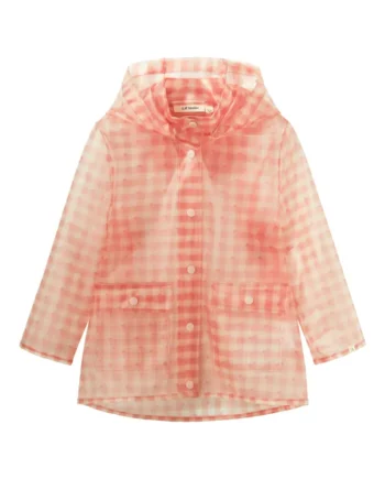 Mamio Løs Regnjakke Peach Whip 122 128