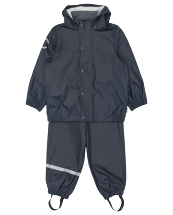 Mikk Line Børne Regnsæt Bionic Finish Eco Coating Dark Navy 140