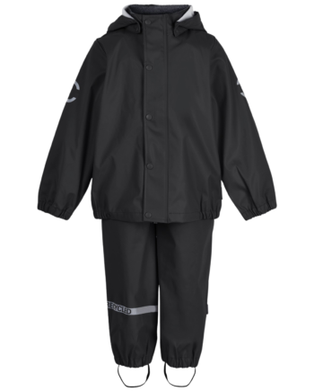 Mikk Line Børne Regnsæt Black 122