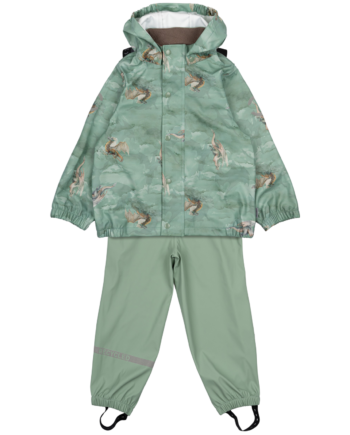 Mikk Line Drenge Regnsæt Green Bay 140