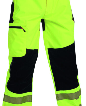 Regnbukser Gul Refleks Str