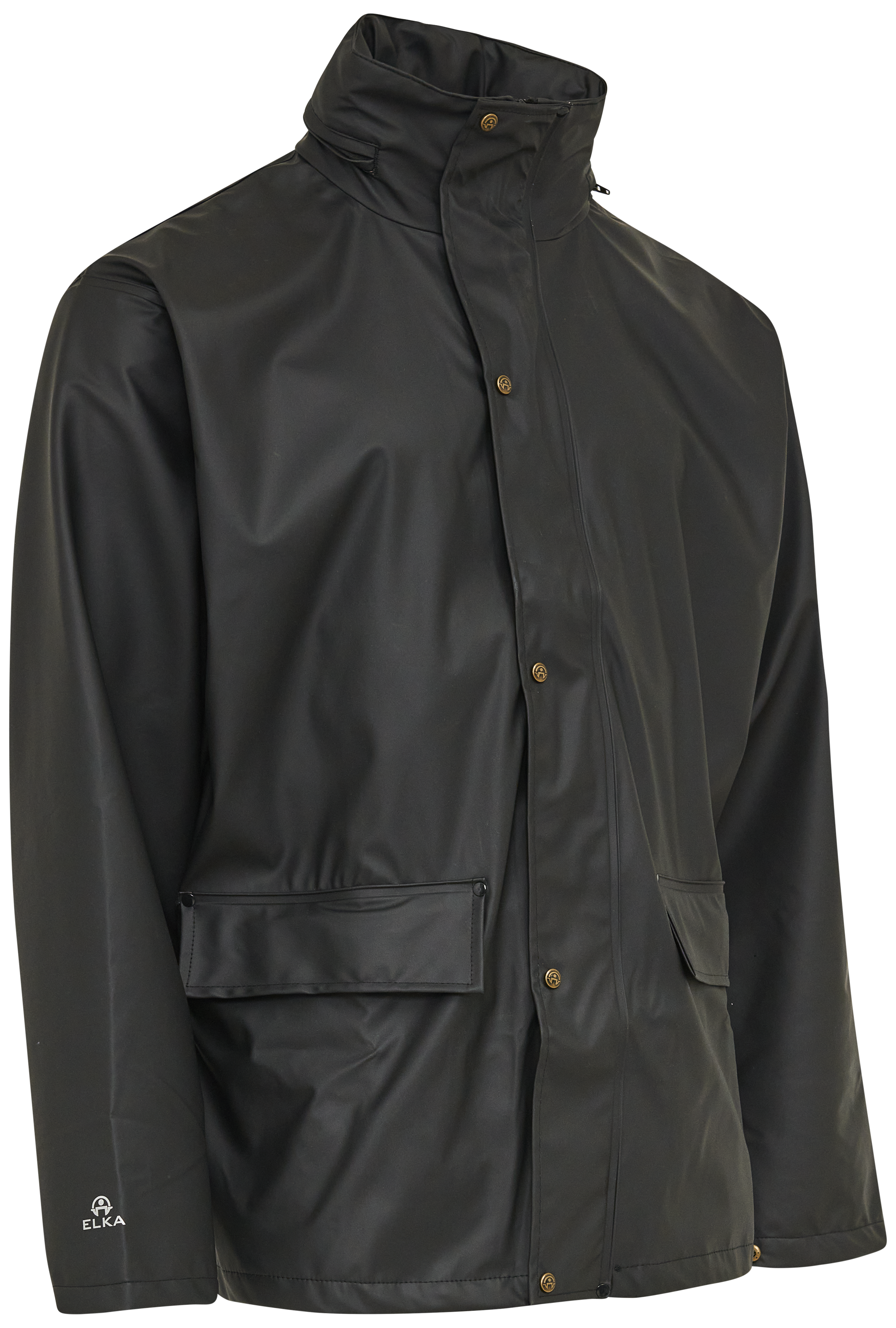 Regnjakke 026300 Sort Str