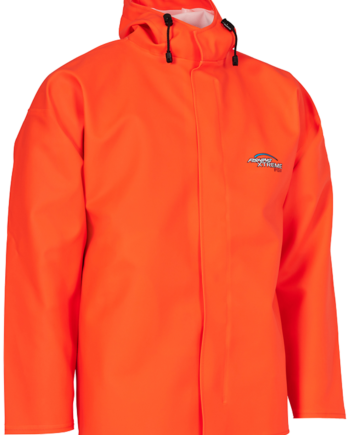 Regnjakke Kraftig Pvc 179801 Orange Str