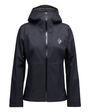 Regnjakke Til Dame Black Diamond Fineline Stretch Rain Shell Sort