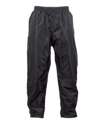 Steenholt Fjord Børne Regnbukser Black 170 176