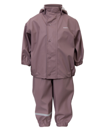 Steenholt Moss Børne Regnsæt Twilight Mauve