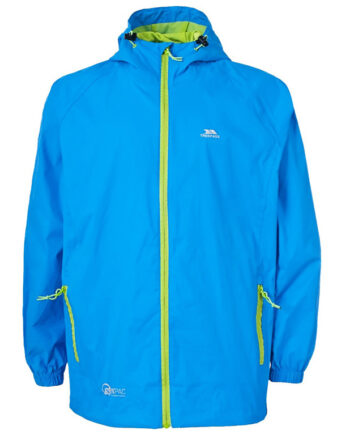 Trespass Qikpac Regnjakke Unisex Cobolt Xxs