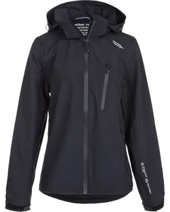 Weather Report Camelia Awg Regnjakke Dame 000mm Black Regntøj Poncho
